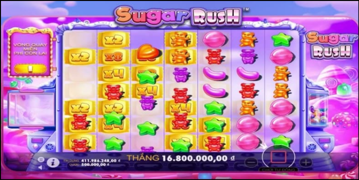 Tổng quan về nổ hũ Sugar Rush tại Hello88