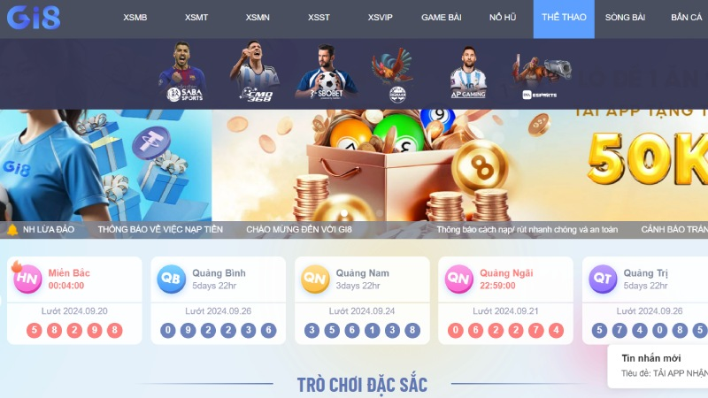 Những điểm nổi trội mà Thể thao GI8 mang lại